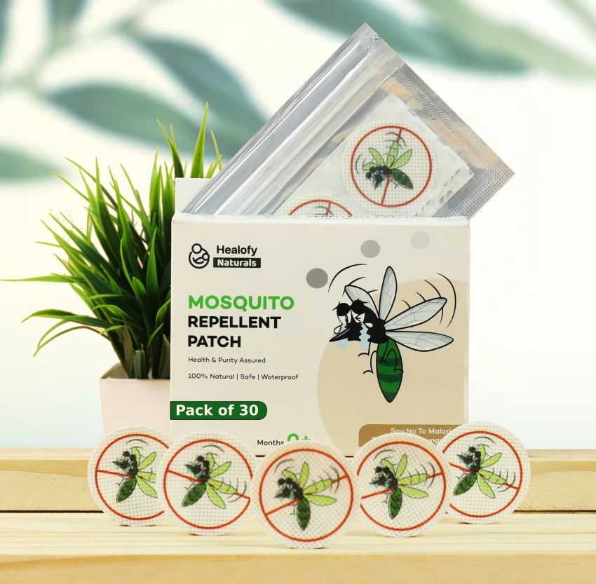 Patches for mosquito repellent